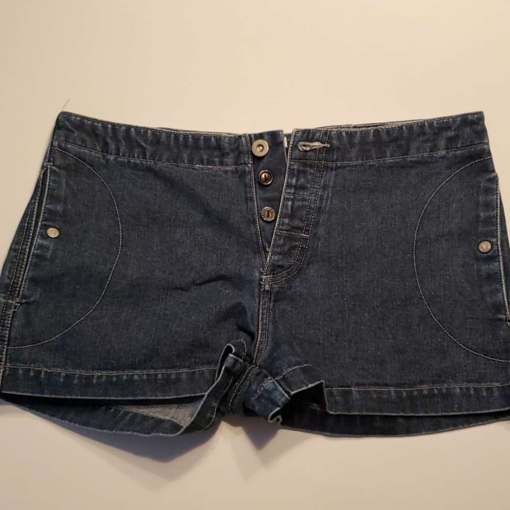 Calvin Klein vintage button fly denim shorts 7
